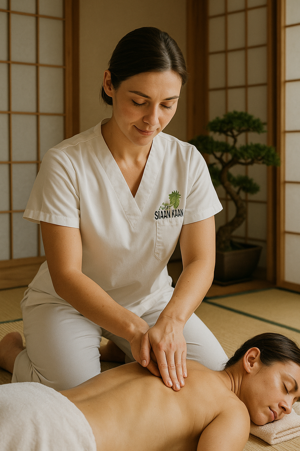 Masaje Shiatsu