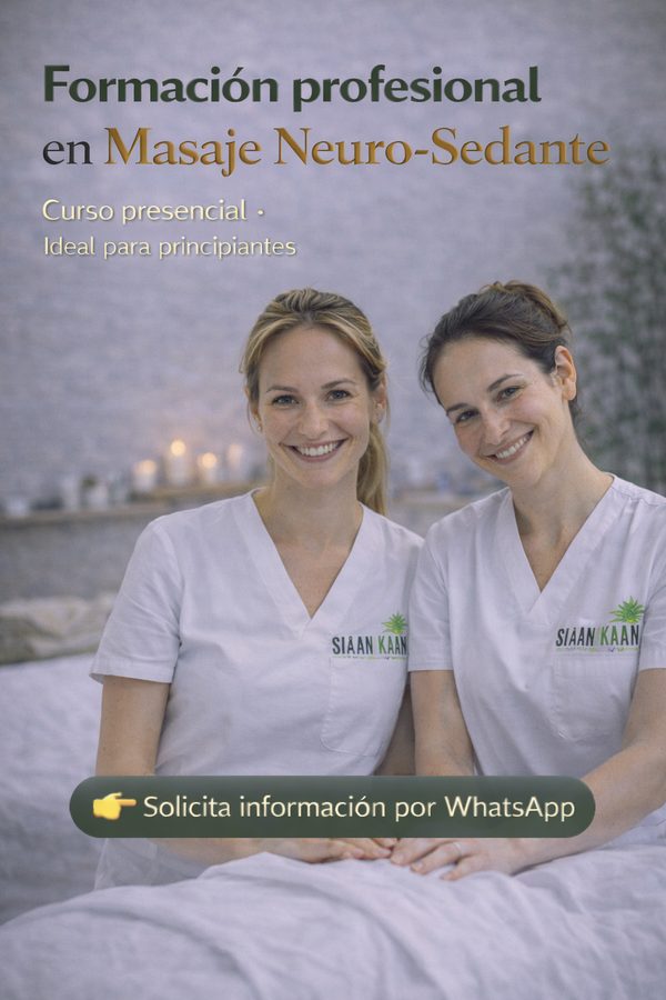 Masaje neurosedante en ambiente spa