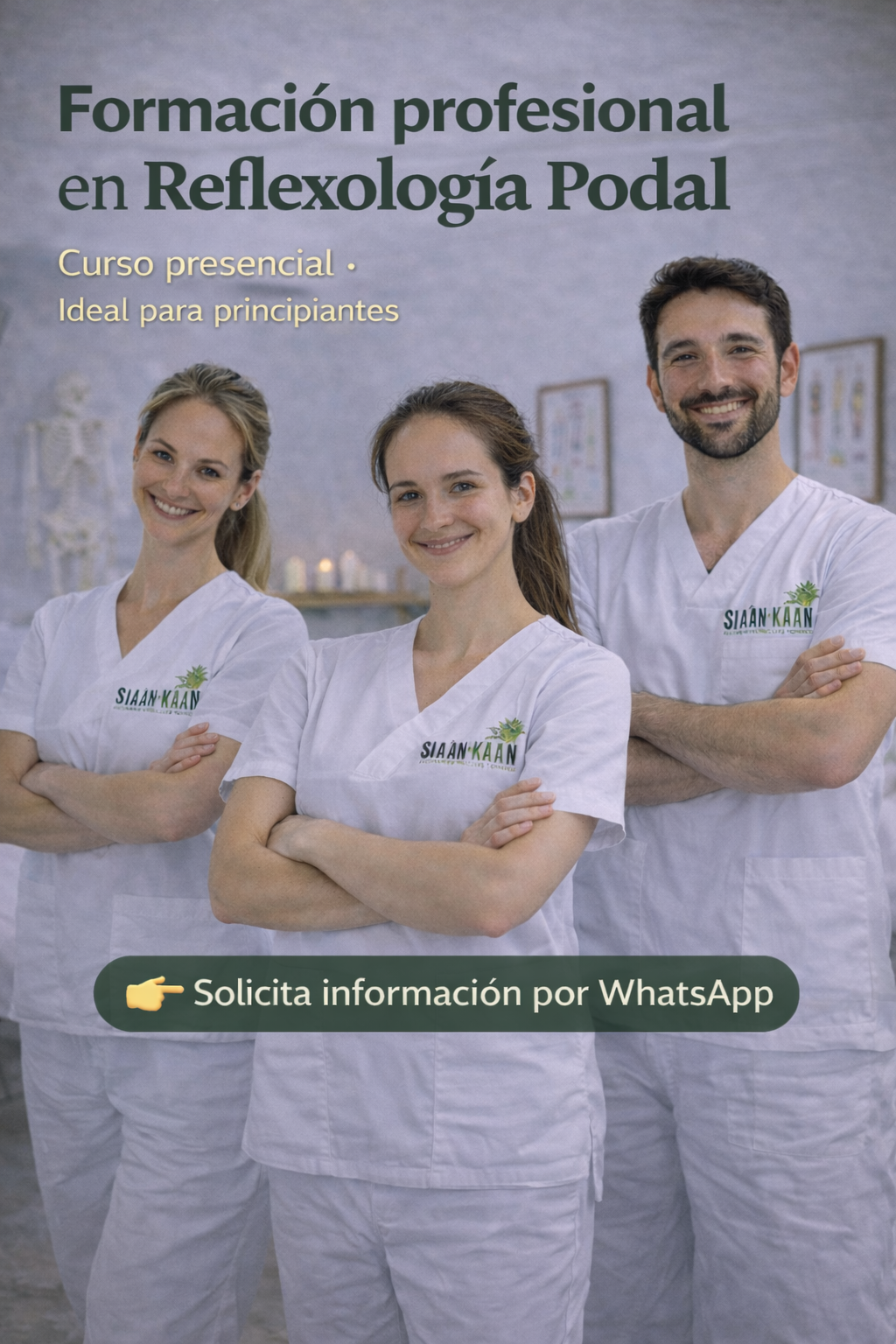 Reflexología en pies con puntos reflejos